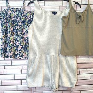 NWOT...  3pcs outfit For Girls Size 14-16.